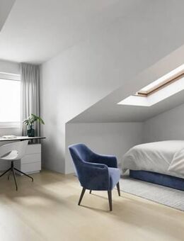 NEUBAU *GREEN LIVING* 3-Zimmer-Dachgeschosswohnung in sonniger und ruhiger Lage in Merching. - Merching