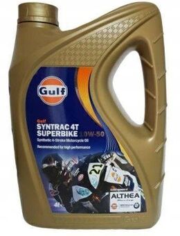 Gulf Syntrack 4T Superbike Motoröl 4 l 10W-50 - Wuppertal