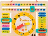 Small Foot Lernspielzeug Die Maus, Lernuhr mit Kalender