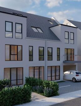 Der Rohbau ist hoch. Helle Neubauwohnung, Fahrstuhl, Balkon, Stellplatz - Stockelsdorf