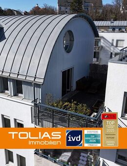 Urban Jungle trifft Neckar: Maisonette mit großer Sonnenterrasse in Bad Cannstatt - Stuttgart