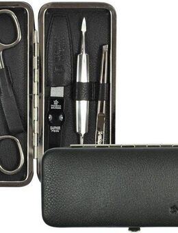 PFEILRING Maniküre-Etui Rahmenetui, 5 tlg., Nappaleder
