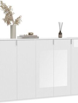 INOSIGN Garderoben-Set Trondheim, Breite 152 cm, best. aus 3 Kommoden, 5 Türen, 16 Fächer, (Set, 3-St), Kommode, Sideboard, Kommodenkombination, Kommoden Set