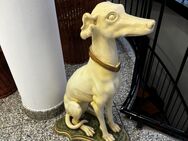 ~ ‎Vintage lebensgroße Windhund Hundestatue Art Deco Figur - Überlingen Zentrum