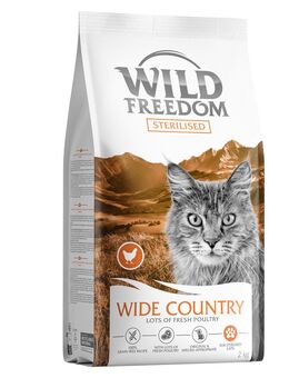 Wild Freedom Adult "Wide Country" Sterilised Geflügel - getreidefreie Rezeptur - NEU: 2 kg