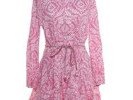 NEU * Romantik * Blumen * Blüten * Flower- Power * Ornamente * BOHO * Baby- Doll * Volant * Hemdblusen * Mini- Kleid oder Long Tunika "ZARA" Gr. 38- 40/ S- M * pink * weiß * - Riedlingen
