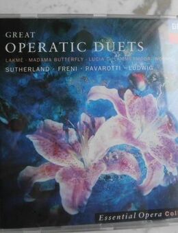 Great Operatic Duets Sutherland Pavarotti Fischer-Dieskau Bergonzi Watts CD Decca EAN 028943631525 3,- - Flensburg