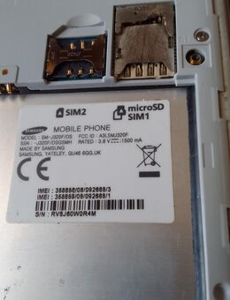 Verkaufe ein Samsung Handy mit Ladeproblem funktioniert aber lässt sich nicht aufladen - Hannover Ahlem-Badenstedt-Davemstedt