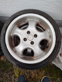 Alufelgen mit Breitreifen für Opel Corsa uvm - Fahrenzhausen
