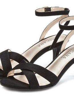 LASCANA Sommerschuh Sandalette High-Heel-Sandalette, Riemchensandalette, Sommerschuh VEGAN