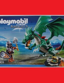 Neu Playmobil 6003 Knights Großer Burgdrache grüner Drache Drachen Ritter passt zu 6000 ungeöffnet OVP - Gaggenau