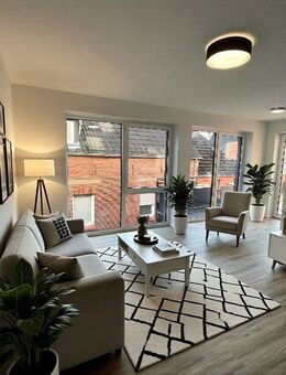 Neue, moderne 3 Zimmerwohnung inkl. Küche + Balkon - Heizung Luft-Wärmepumpe - Nordhorn