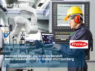 Account Manager (m/w/d) im Bereich Batterieladetechnik für Baden-Württemberg - Stuttgart