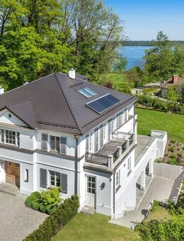Traumvilla von 2020 im englischen Landhaus-Stil mit Seeblick und Gästewohnung - Tutzing