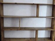 Bücherregal Raumteiler 150 x 192 x 30 cm BxHxT Massivholz Natur Fichte geölt - Schellerten
