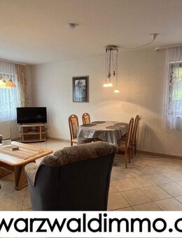 Möblierte 3-Zimmerwohnung mit Terrasse und gepflegter Wohnanlage - ideal auch als Ferienwohnung - Sankt Blasien