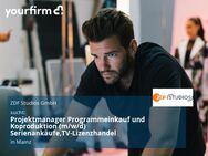 Projektmanager Programmeinkauf und Koproduktion (m/w/d) Serienankäufe,TV-Lizenzhandel - Mainz