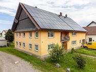 Kluge Rechner aufgepasst: Ehemal. Bauernhaus mit 2 WE, PV-Anlage u. Gartenlaube in Sontheim/Allgäu! - Sontheim