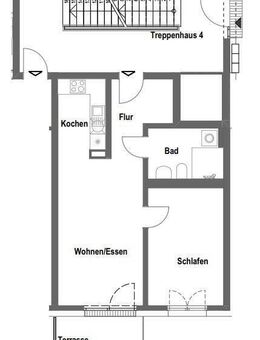 2 Zimmer Herzobase - Wohnberechtigungsschein EK-Stufe 3 unabdingbar! - Herzogenaurach