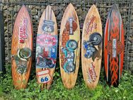 Holzschild Surfboard Harley Motorrad Deko 100cm - Voerde (Niederrhein) Zentrum