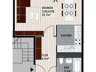 Frisch renovierte 1 Zimmer Wohnung mit top Aussicht, ruhig und hell - Halle (Saale)