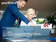 1172-2025 - Sachbearbeiterin/Sachbearbeiter (w/m/d) Multinationale Erwerbstätigkeit - Bonn