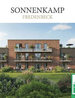 KfW40QNG: Moderne Erdgeschosswohnung mit eigenem Gartenanteil - Fredenbeck