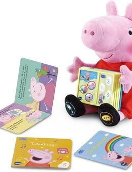 Vtech® Kuscheltier Peppa liest vor, mit Soundeffekten