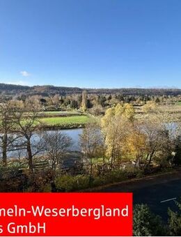 Fernsicht mit XXL-Terrasse direkt an der Weser - Hameln