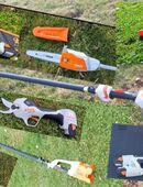 Stihl Akku Hochentaster Baumsäge mieten leihen Astsäge Gehölzschneider Motorsäge Astschere in 83413