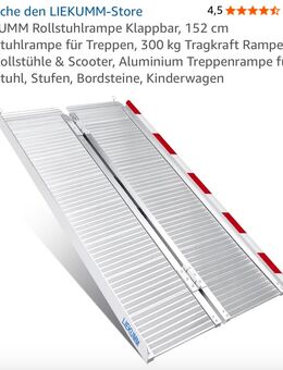 Alu Klapp Rampe von Liekumm - Bergheim (Nordrhein-Westfalen)