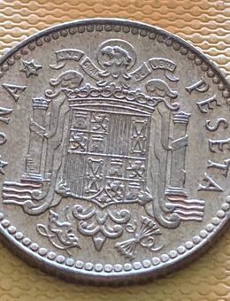 Münze Münzen Umlaufmünze Spanien 1 Peseta 1975 im Stern 79 - Alzey