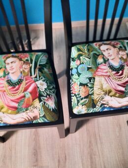 Stühle vintage Motiv Frida kahlo - Zeulenroda-Triebes