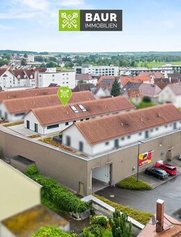 360°| Exklusives Leben über den Dächern von Bad Buchau: 3,5-Zimmer mit Terrasse, Aufzug & Garage - Bad Buchau