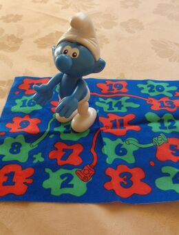 Vintage - Figuren, Spielzeug Mc Donalds Happy-Meal, Schlumpf mit Decke, Figur - Hamburg