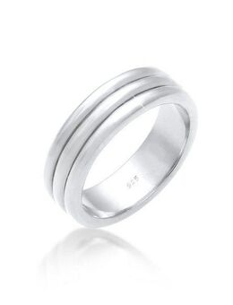 Elli Premium Partnerring Paarring Drei Ringe Trauring Hochzeit 925 Silber