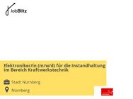 Elektroniker/in (m/w/d) für die Instandhaltung im Bereich Kraftwerkstechnik - Nürnberg