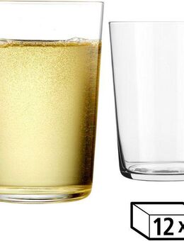 LIBBEY Gläser-Set Libbey Cooler Glas, 12er Set -CIDRA-, Glas, 562 ml, hochwertig verarbeitet, im modernen Design