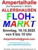 Großer Hallenflohmarkt Allershausen am 19.10.25 in 85391