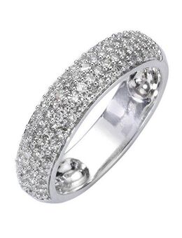 Diamonds by Ellen K. Fingerring Gold 585 mit 90x Diamant zus. 0,50ct.
