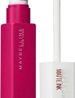 MAYBELLINE NEW YORK Lippenstift Maybelline New York Super Stay Matte Ink Lippenstift, mit natürlichen Inhaltstoffen