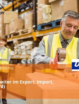 Sachbearbeiter im Export, Import, Zoll (m/w/d) - Ulm