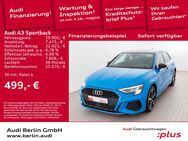 Audi A3, Sportback TFSI e S line, Jahr 2021 - Berlin