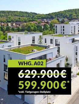 Schnell sein lohnt sich: neuer Preis für großartige 3-Zimmer Wohnung - Karlsruhe