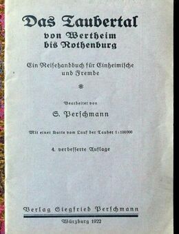 Das Taubertal - ein Reisehandbuch von 1922 - Niederfischbach