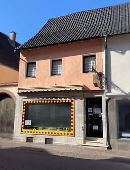 Geschäftshaus mit Anbau zum Wohnen in Stadtlage! - Obernburg (Main)