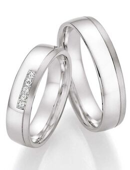 Trauringe Silber 55-30010-30020 - Aholming