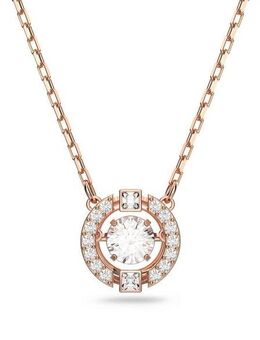 Swarovski Kette mit Anhänger Una Sparkling Dc, mit Swarovski® Kristall