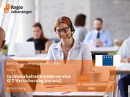 Sachbearbeiter Kundenservice KFZ-Versicherung (m/w/d) - Nürnberg
