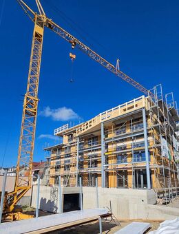 ROHBAU FERTIGSTELLUNG - 2-Zi im EG m. eigenem Garten - Neubau KfW40, uvm ... - NEUBAUPROJEKT GRÜNE MITTE - Engen - KfW Förderung & Sonder AfA - Engen